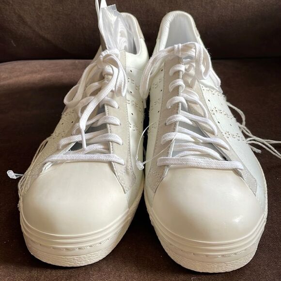 Y-3 Adidas Y's Yohji Yamamoto Super Position Off White deconstructed 10.5 US - Picture 2 of 11